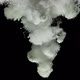 Washing Powder Pouring Underwater.Effective Detergent Powder on Black Background - VideoHive Item for Sale