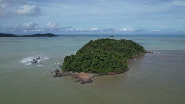 The Beaches at the most southern part of Borneo Island