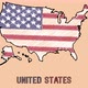 United States Cartoon Map - VideoHive Item for Sale