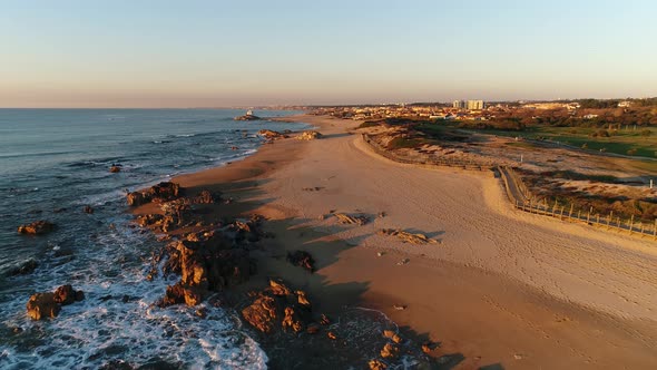 Sandy Beach Aerial