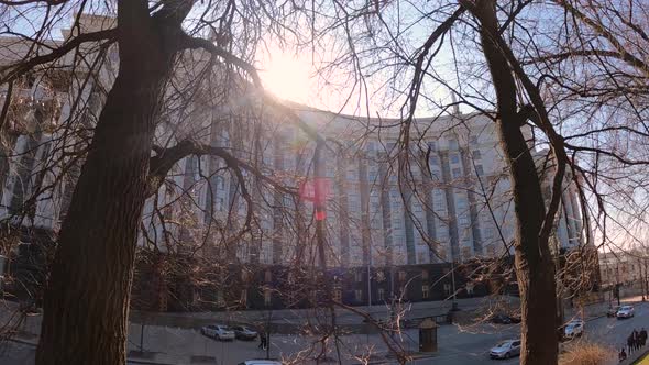 The Symbol of Politics in Ukraine  Government Building