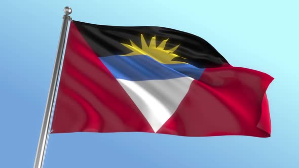 Antigua And Barbuda Flag