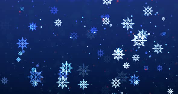 Falling Snowfall Background alt