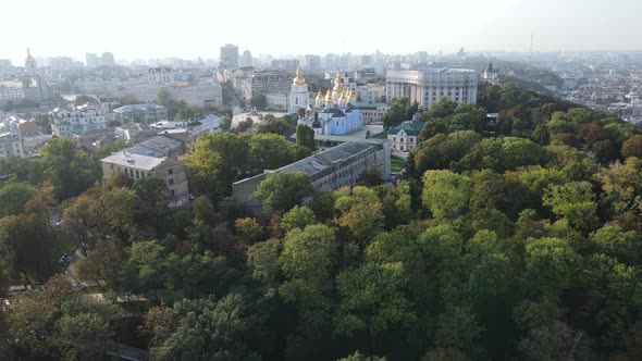 Kyiv - the Capital of Ukraine. Aerial View. Kiev