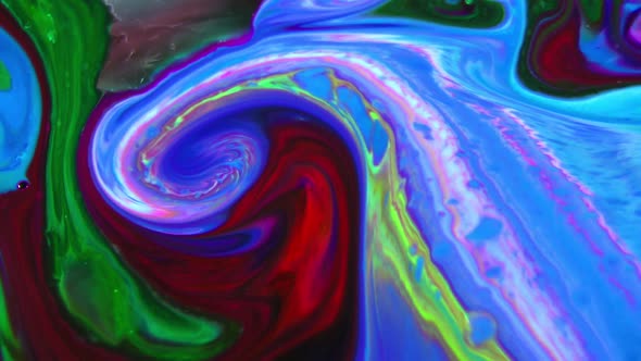 Ink Abstract Arty Pattern Colour Paint  alt