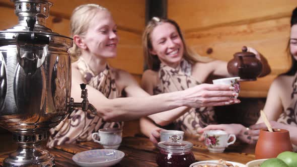 Tea in the Sauna