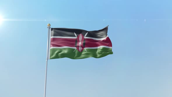 Kenya Flag 