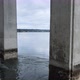 Water Flowing Around Bridge Pillars Warren Avenue Bremerton Kitsap County Pacific Northwest WA State - VideoHive Item for Sale