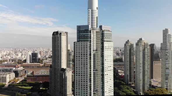 Skyscrapers in Puerto Madero, Argentina