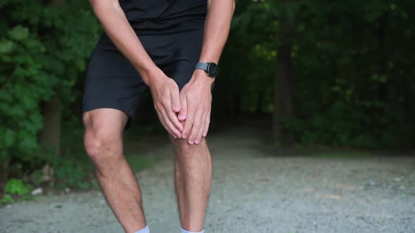 Knee Pain During Sports Exercise