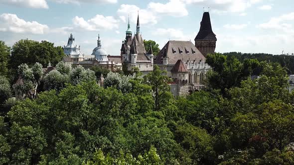 Castle of Vajdahunyad in Budapest