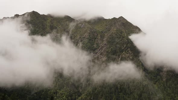 Clouds Above Himalaya Mountains, Nepal