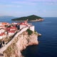 Aerial View of Dubrovnik City Walls from the Fort Bokar side. Croatia - VideoHive Item for Sale