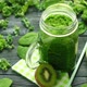 Jar Glass with Green Smoothie - VideoHive Item for Sale
