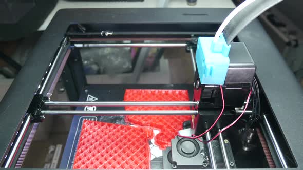 Latest Technology Printing with Modern 3D Printer