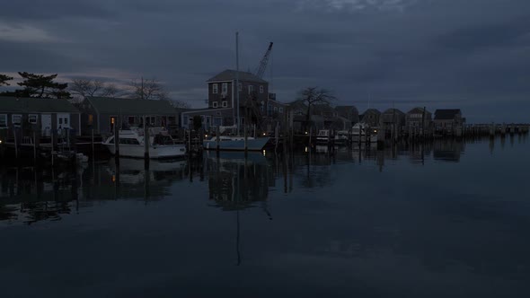 Nantucket Harbor Evening