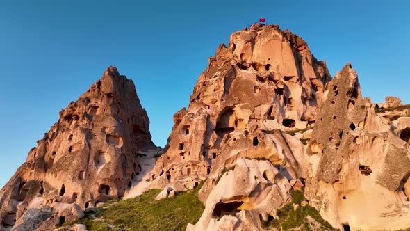 The Best Landscapes of Cappadocia Aerial View 4 K