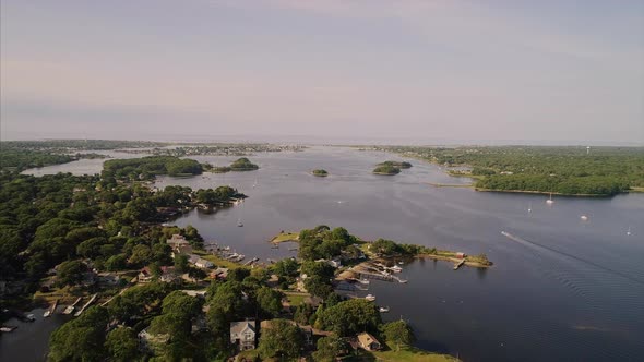 Boats out on the water