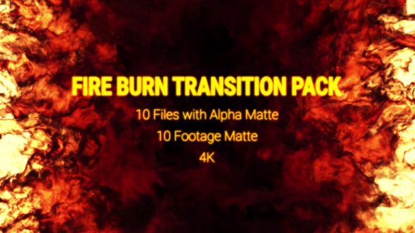 Fire Burn Transition Pack