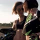 Women in motorcycle clothing - VideoHive Item for Sale