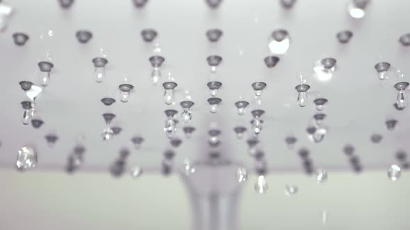 Falling Water Drops Frop Shower Head