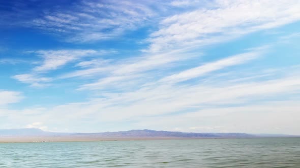 White Clouds On The Blue Sky