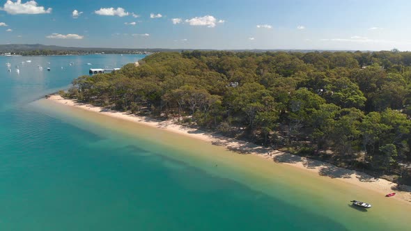 Coochiemudlo Island beach, Brisbane, Queensland, Australia