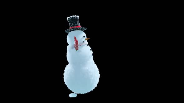 Snowman Dancing HD