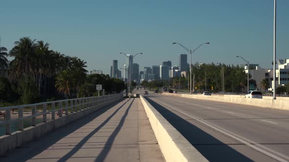 Bike path Miami Key Biscayne Rickenbacker Causeway