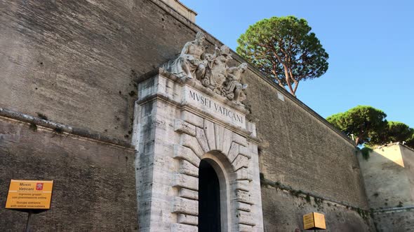 Entrance to the Vatican Museum