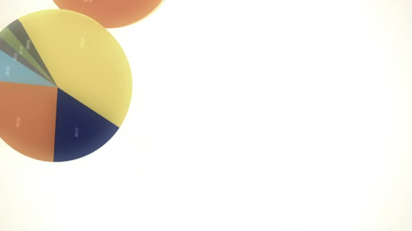 Falling Pie Charts (with Copy Space) alt