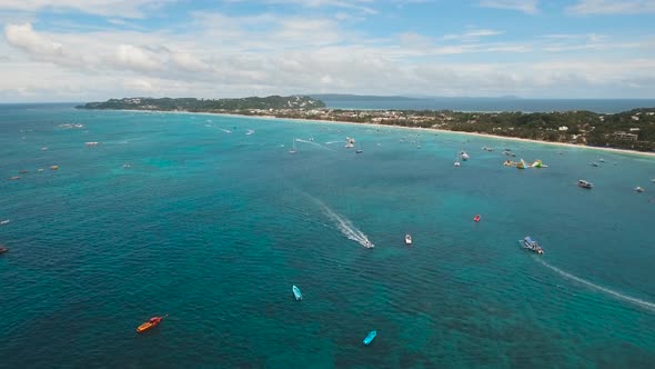 Water Activities at Sea