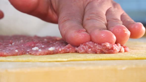 Homemade Pasta with Minced Meat