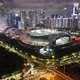 Aerial footage of night landscape in Shenzhen city,China,Hyperlapse - VideoHive Item for Sale