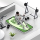 Working Out Using Smartphone App 4K - VideoHive Item for Sale