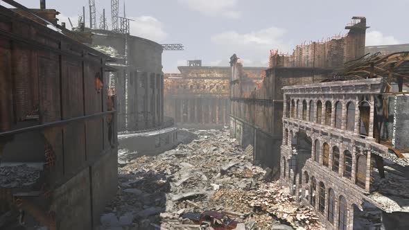 City Destroyed by War