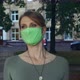 Adult Woman Wearing Textile Protective Masks - VideoHive Item for Sale