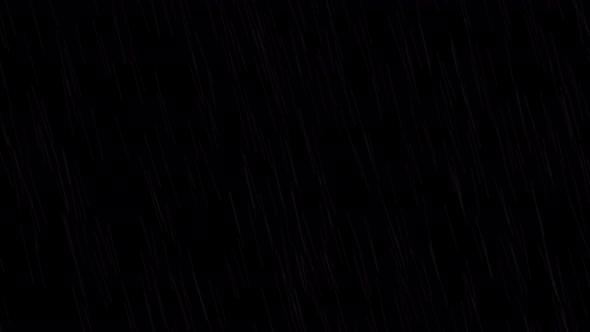 Rain drops on transparent background with alpha channel.