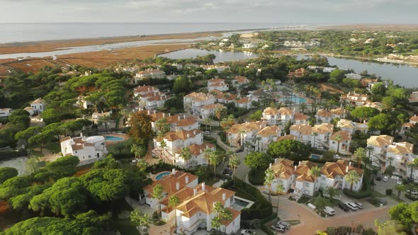 Neighborhood Area with Luxury Villas with Pools Quinta Do Lago Portugal