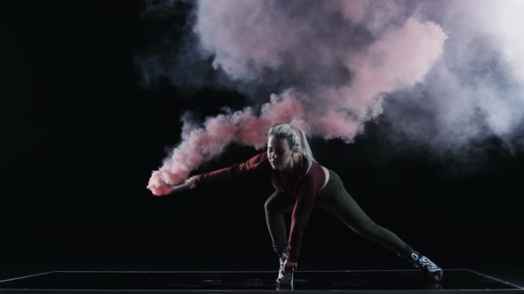 Color Smoke Dance