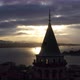 Istanbul, Turkey. Sunset view of Istanbul city center from Galata tower. - VideoHive Item for Sale