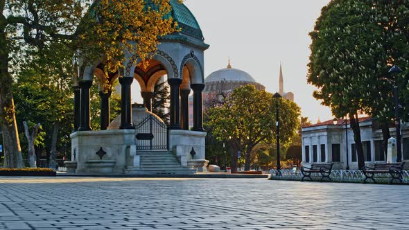Sultanahmet Tourist Attraction in the Turkey