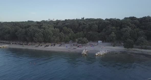 Drone footage over croatia beaches and seas.Drone Settings:D-log / sharpening +1 kontrast -1 satur