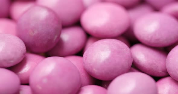Pink chocolate bean 