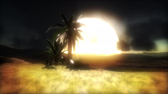 Sunset at Sand Dunes alt