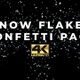 Snow Flakes Confetti Pack 4K - VideoHive Item for Sale