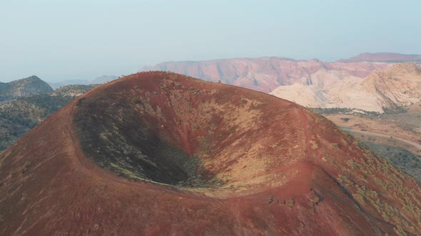 Volcano Aerial 4K