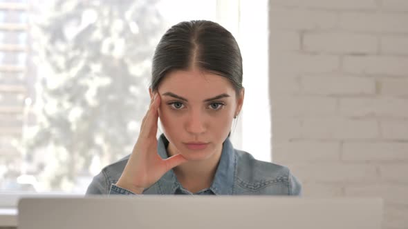 Close Up of Frustrated Young Girl with Loss of Money