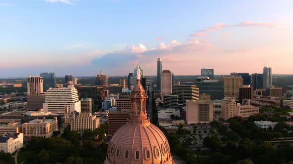 Austin Texas capitol dome rotation