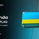 Rwanda Flag 3D Glass Badge - VideoHive Item for Sale